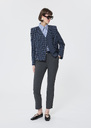 Paxton trousers grey double canvas Grey TARA JARMON US