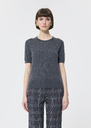 Pica sweater heather grey merino wool Gray grey TARA JARMON US