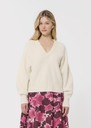 Paz sweater ecru in wool and alpaca Off-white TARA JARMON US