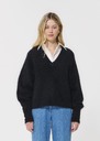 Paz sweater black wool and alpaca Black TARA JARMON US