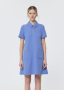 Rubina Dress sky blue double canvas Horizon TARA JARMON US