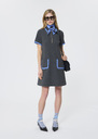 Rubina Dress grey double canvas Grey TARA JARMON US