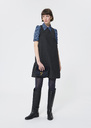 Rosabel dress heather grey flannel Gray grey TARA JARMON US