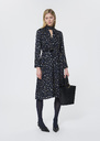 Rufus Dress midnight blue floral print Night TARA JARMON US