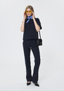 Tea top midnight blue double canvas Night TARA JARMON US