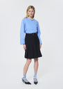 Tasha top sky blue poplin Horizon TARA JARMON US