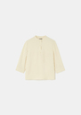 Titouan top ecru crepe Off-white TARA JARMON US