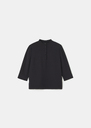 Titouan top midnight blue crepe Night TARA JARMON US