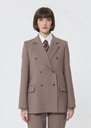 Valentino jacket beige in cold wool Taupe color TARA JARMON US