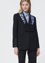 Virgil Jacket midnight blue in cold wool Night TARA JARMON US