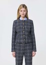 Vesna Jacket grey Prince of Wales check Grey TARA JARMON US
