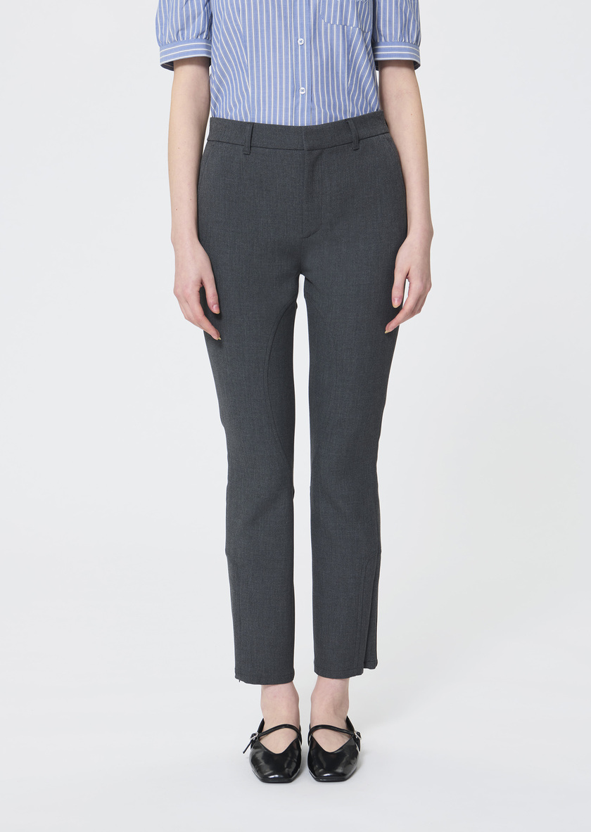 Paxton trousers grey double canvas Grey TARA JARMON US