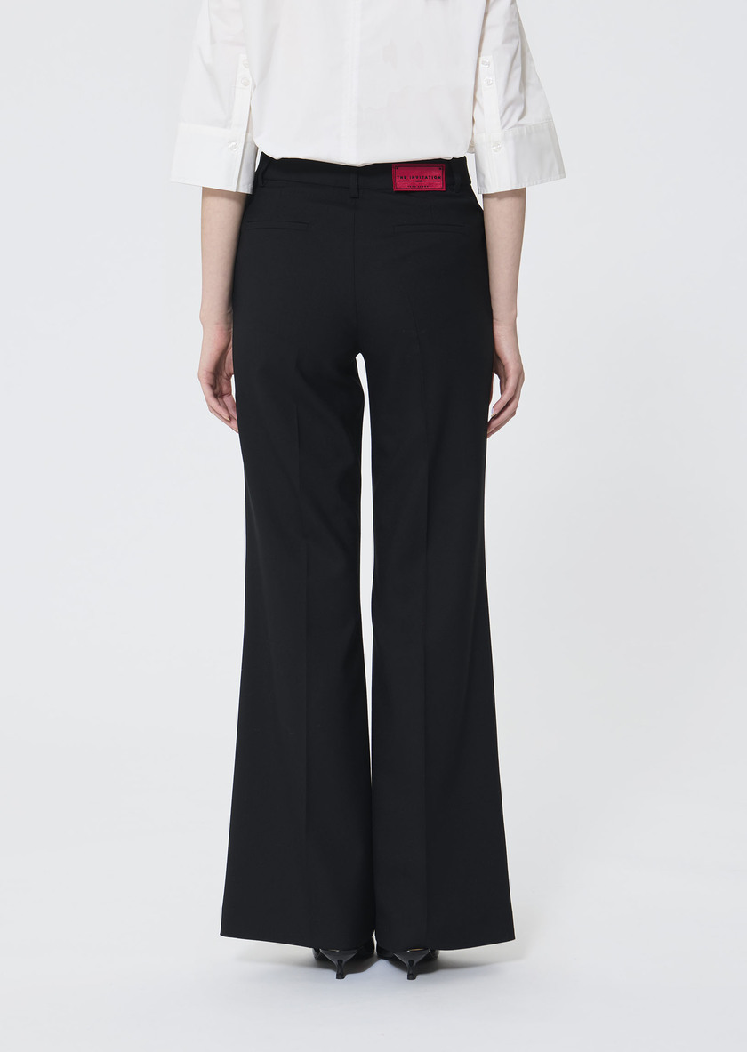Patrice trousers black cold wool Black TARA JARMON US