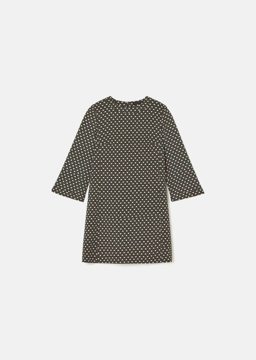 Rivanna Dress green with mini heart print Vert anglais TARA JARMON US