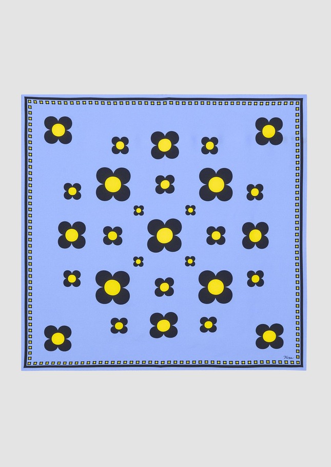 Eve stole sky blue silk Horizon TARA JARMON US