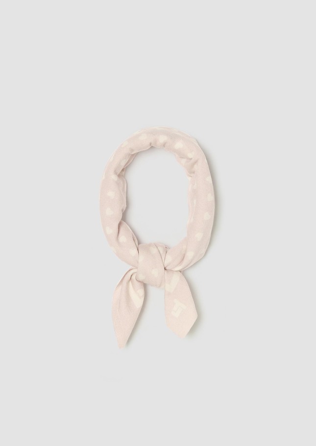 Emily stole pale pink wool Blush TARA JARMON US