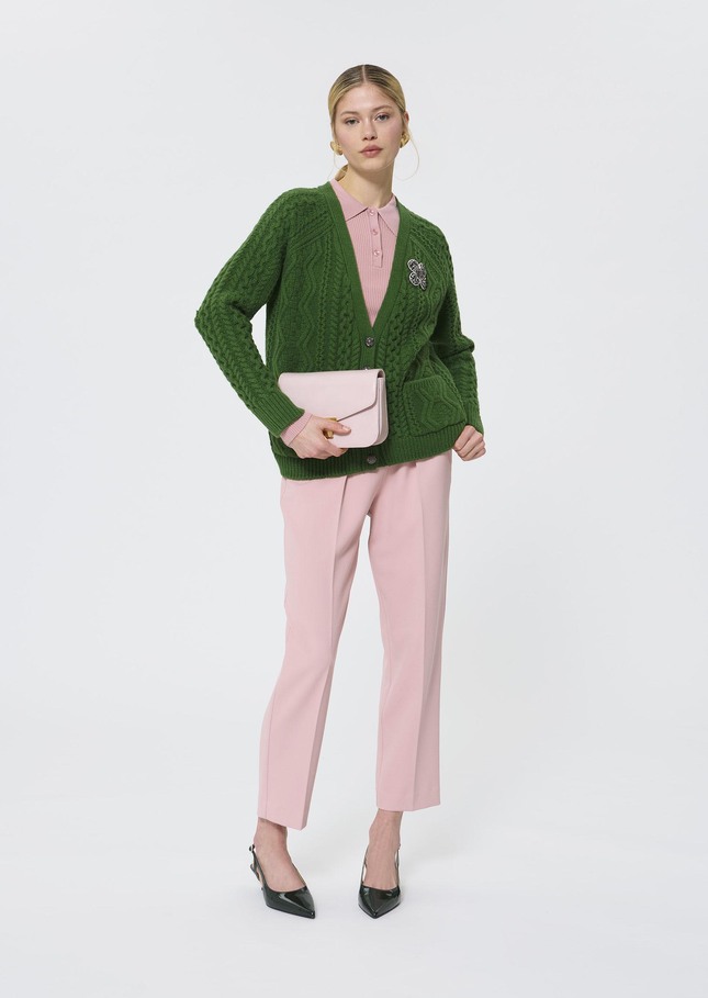 Greg Vest green wool Cactus TARA JARMON US