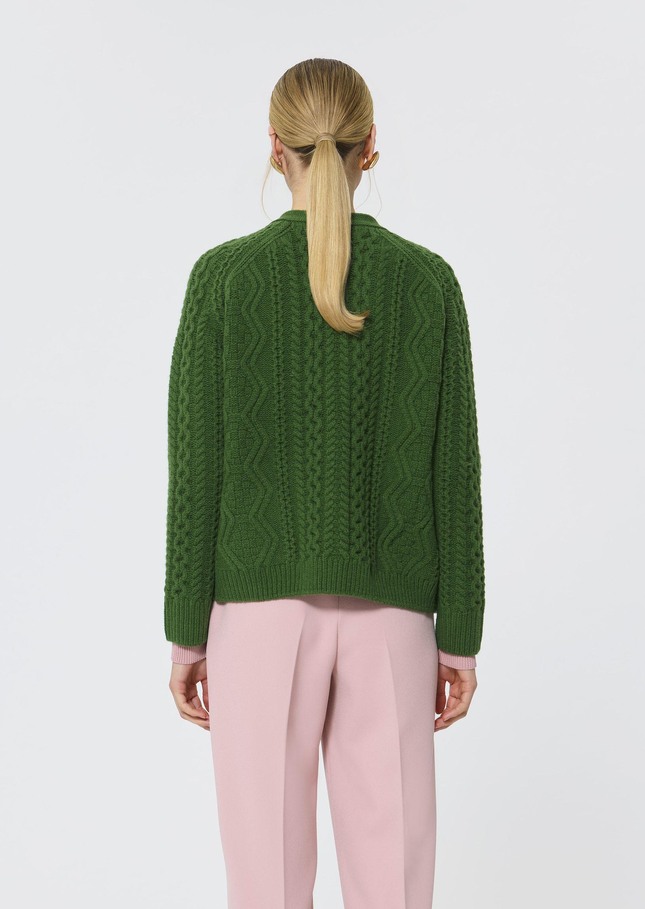 Greg Vest green wool Cactus TARA JARMON US