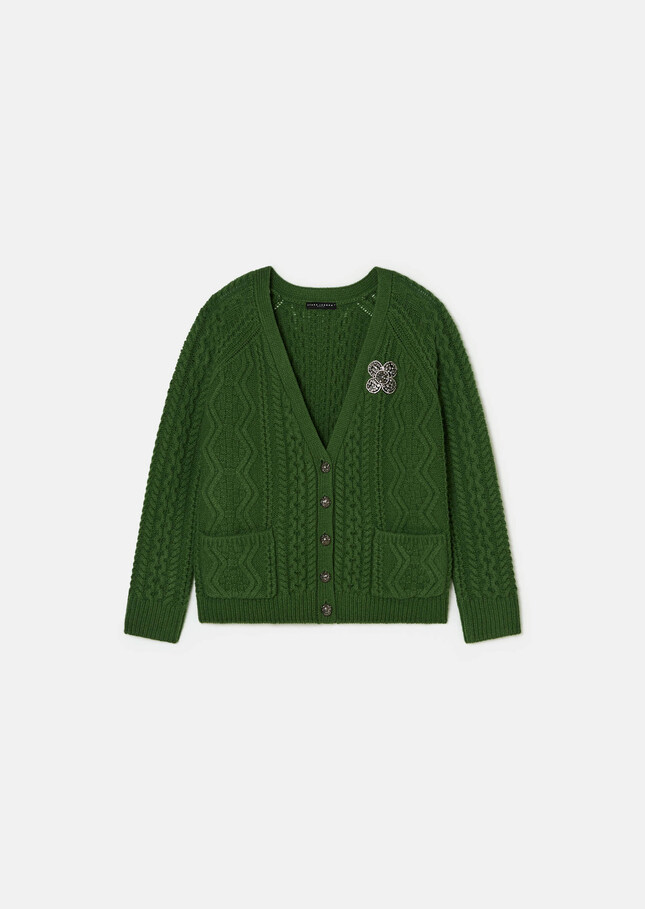 Greg Vest green wool Cactus TARA JARMON US