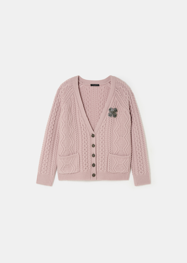 Greg Vest pale pink wool Blush TARA JARMON US