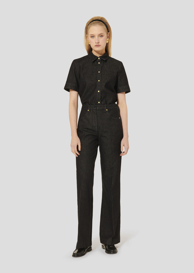 Jerome Jeans black denim Charcoal TARA JARMON US