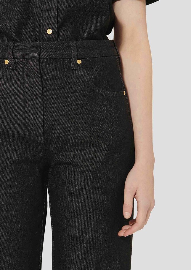 Jerome Jeans black denim Charcoal TARA JARMON US
