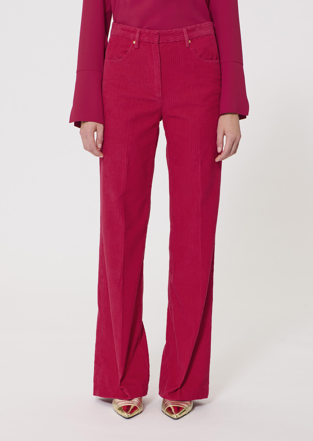 Jerome Jeans red corduroy Garnet TARA JARMON US