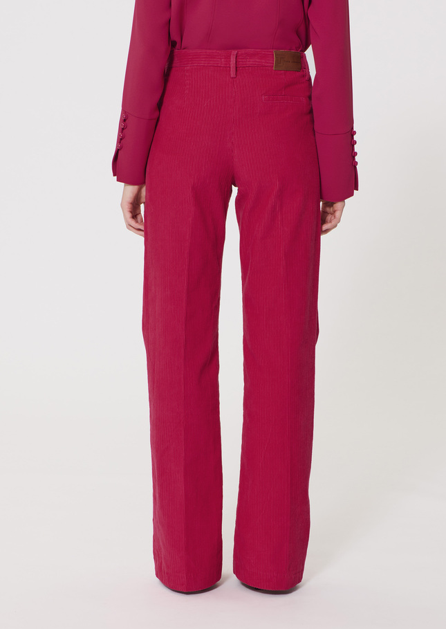 Jerome Jeans red corduroy Garnet TARA JARMON US