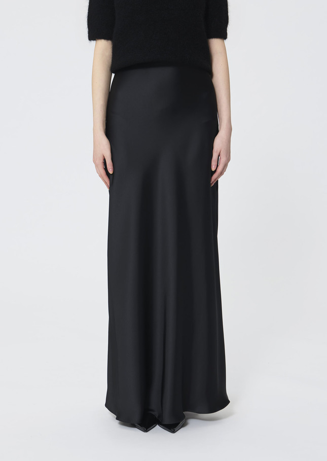 Jesta skirt black satin Black TARA JARMON US