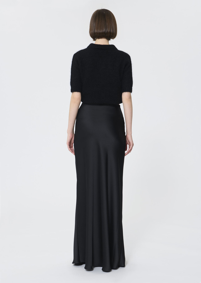 Jesta skirt black satin Black TARA JARMON US