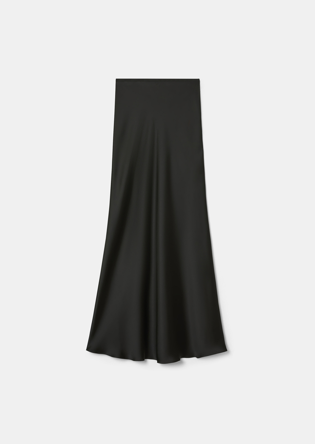 Jesta skirt black satin Black TARA JARMON US
