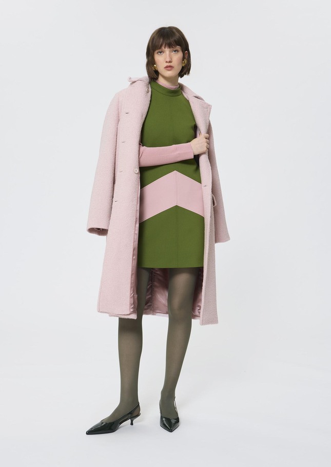 Respect Dress green double canvas Cactus TARA JARMON US