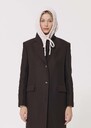 Agnes Hood ecru wool Off-white TARA JARMON US
