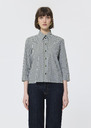 Charlot Shirt green gingham Cactus TARA JARMON US