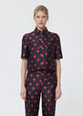 Carolane shirt black with heart print Black TARA JARMON US