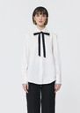 Clerissa shirt white poplin White TARA JARMON US