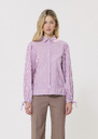 Calyette Shirt pink striped poplin Rosewood TARA JARMON US