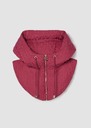 Removable Daria hood red Garnet TARA JARMON US