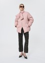 Denise quilted down jacket pale pink Blush TARA JARMON US