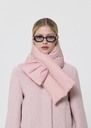 Ethan quilted scarf pale pink Blush TARA JARMON US