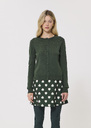 Ginno Vest green merino wool Green TARA JARMON US