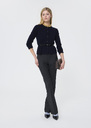 Guido vest midnight blue merino and alpaca wool Night TARA JARMON US