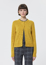 Guido vest lemon yellow merino and alpaca wool Lemon yellow TARA JARMON US