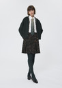 Jannie Skirt green checkered Vert anglais TARA JARMON US