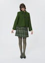 Manoel Coat green woolen cloth Cactus TARA JARMON US