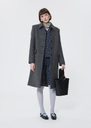 Manola Coat grey woolen cloth Grey TARA JARMON US