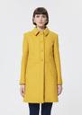 Madeline coat lemon yellow woolen cloth Lemon yellow TARA JARMON US