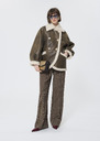 Misha Coat brown sheepskin Chocolate TARA JARMON US