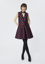 Rumba Dress black with heart print Black TARA JARMON US