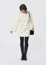 Romann sweater dress ecru wool with a cashmere feel Off-white TARA JARMON US